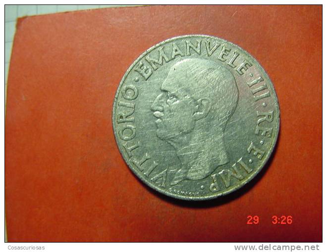 4281  ITALIA ITALY   1 LIRE      AÑOS / YEARS  1940 XVIII   B+ - 1900-1946 : Victor Emmanuel III & Umberto II