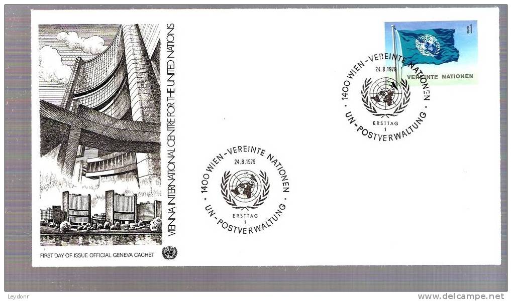 FDC United Nations Vienna, Austria - Scott # 2 - Other & Unclassified