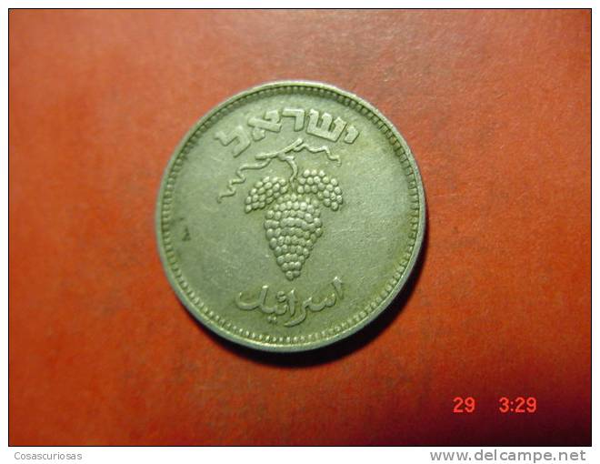 4311   ISRAEL 25 PRUTOT   AÑOS / YEARS  1949  NOT  PEARL    RARE  VF - Israël