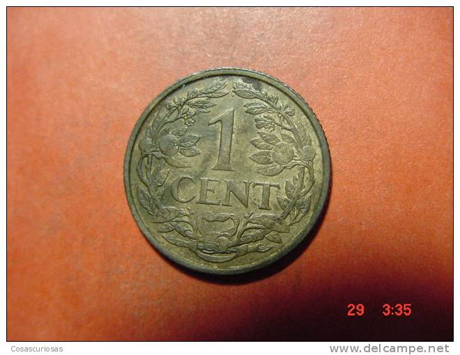 4335 NETHERLANDS HOLLAND  1 CENT   AÑOS / YEARS  1939  Xf - 1 Cent
