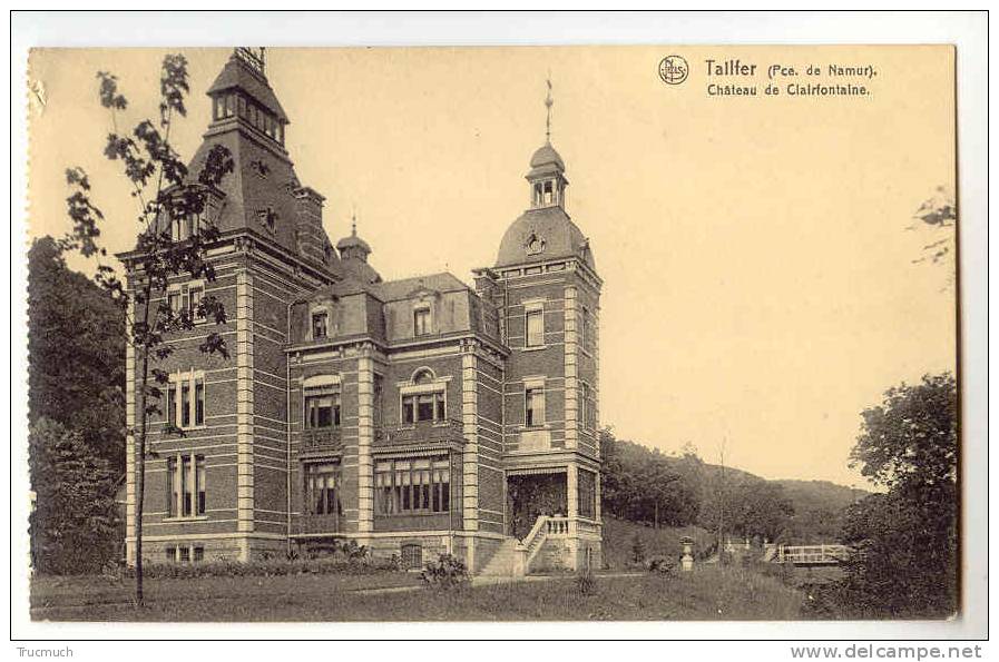 C8106 - TAILFER - Château De Clairfontaine - Profondeville