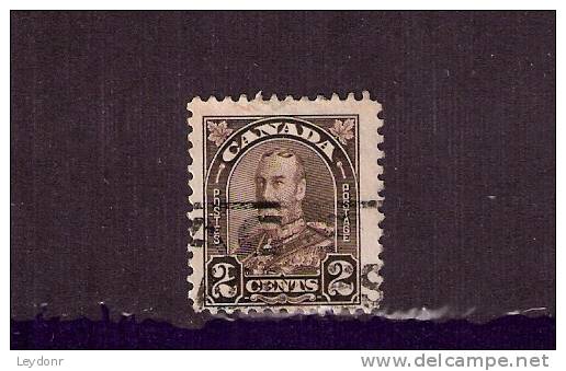 Canada - King George V - Scott # 166 - Gebruikt