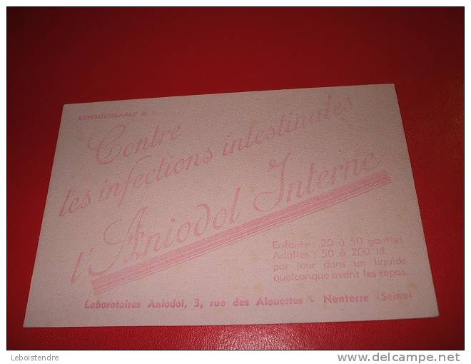 BUVARD : PHYTOGERMINE-TAILLE: 13.5 X10.5CM - Drogheria