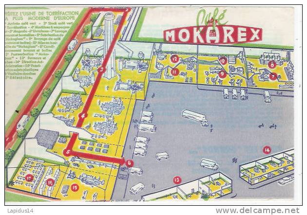 BU 34/ BUVARD  MOKAREX - Koffie En Thee