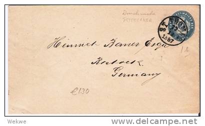 DKW015/  ANTILLEN - St. Thomas 1887. Imprime/Printed Matter, GA 1 B - Danemark (Antilles)