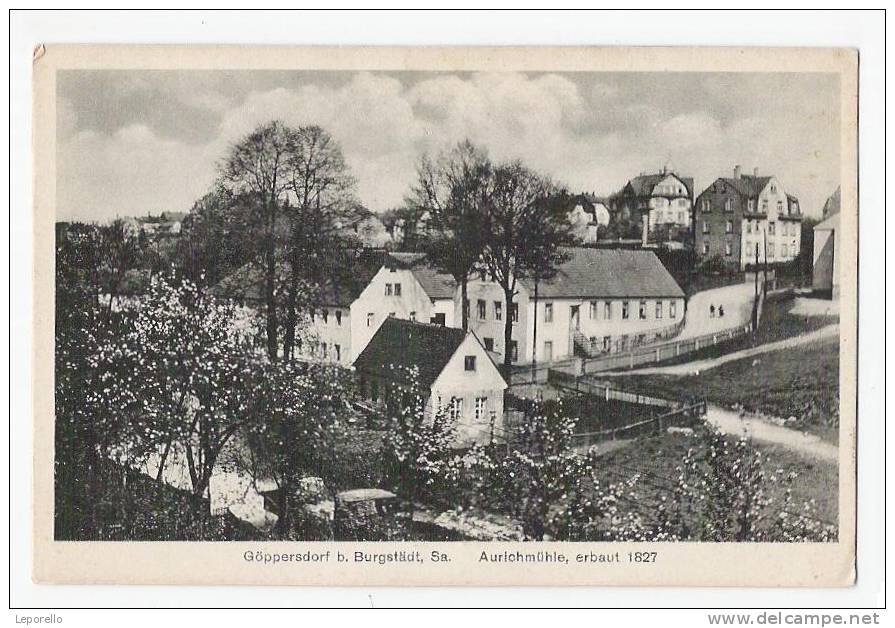 AK GÖPPERSDORF B.BURGSTÄDT    E*2240 - Burgstaedt