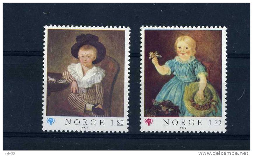 - NORVEGE . TIMBRES EUROPA 1979 . NEUFS SANS CHARNIERE - 1979