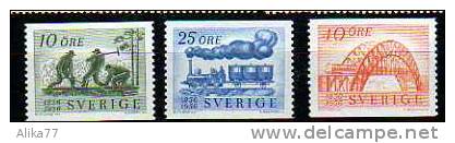 SUEDE     Neuf **      Y. Et T.  N° 411 à 413              Cote: 5.25 Euros - Unused Stamps