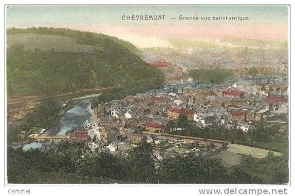CHEVREMONT-GRANDE VUE PANORAMIQUE - Chaudfontaine