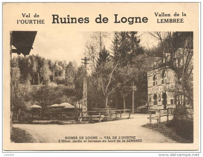 LOGNE-HOTEL RESTAURANT DES RUINES DE LOGNE - Ferrieres