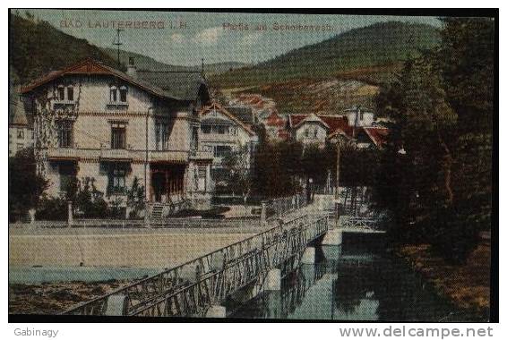 *GERMANY - BAD LATERBERG-001 - PARTIE AM SCHOLBENWEHR - Bad Lauterberg