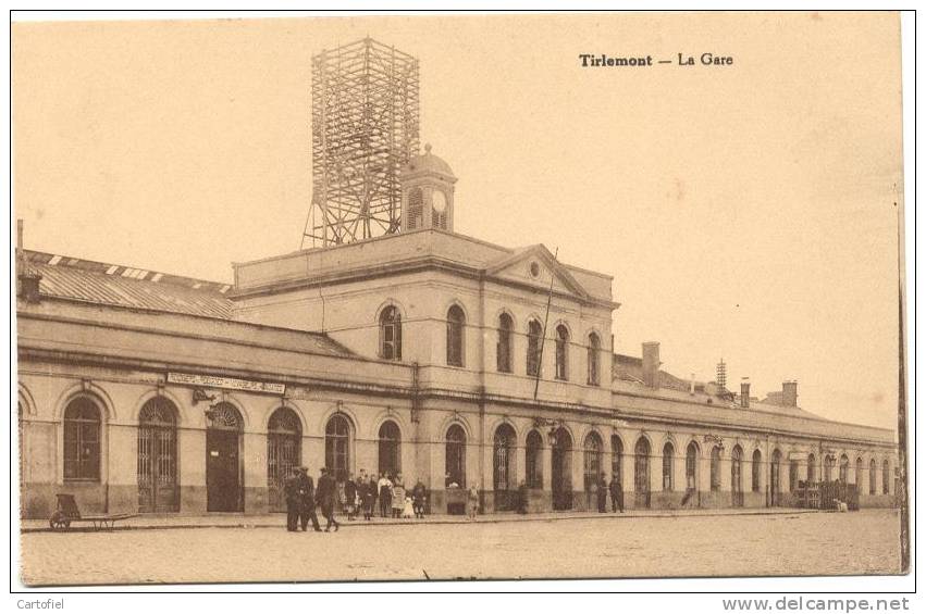 TIRLEMONT-LA GARE-STATION - Tienen