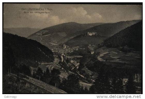 *GERMANY - BAD LEUTENBERG-001 - BLICK VON BÜHLIGENS-RUHE - Leutenberg