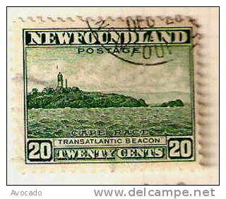 New Foundland  20c Dp Green - 1908-1947
