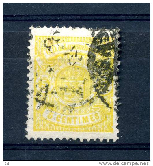 Luxembourg  :  Yv  41  (o)  Dentelé 13 1/2 - 1859-1880 Stemmi