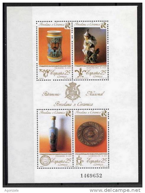 TIMBRES NOUVEAUX HB 1991 PATRIMOINE NATIONAL - PORCELAINE ET CÉRAMIQUE - Porselein