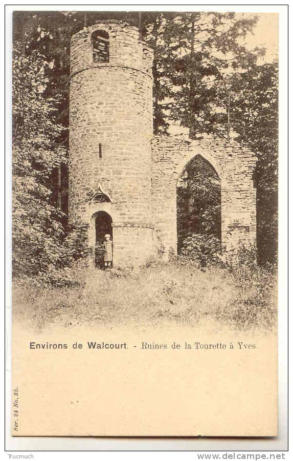 C8127 - Environs De Walcourt - Ruines De La Tourette à Yves - Walcourt