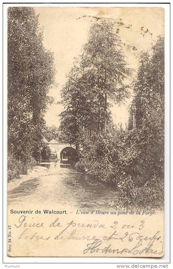 C8130 - Souvenir De Walcourt - L' Eau D' Heure Au Pont De La Forge - Walcourt