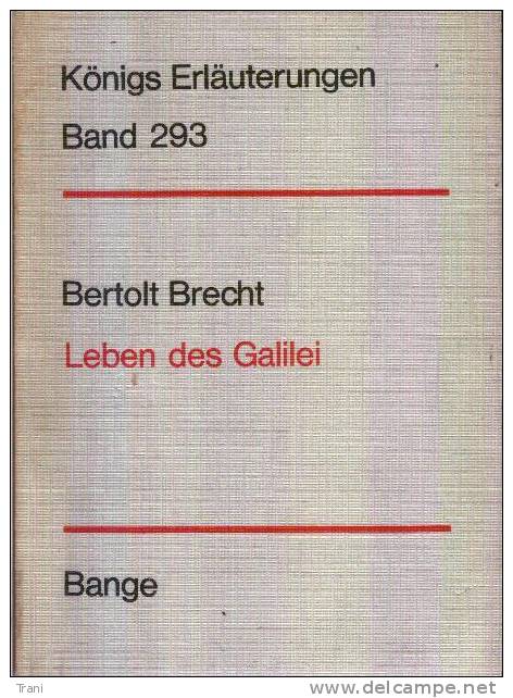 BERTOLD BRECHT - LEBEN DES GALILEI - Theater