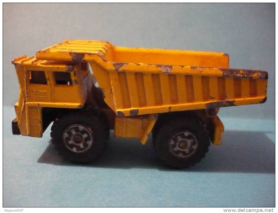 MATCHBOX  :  En Métal De 1976 Dump-truck N°58 Rare En France ( Voir Description )made In England - Matchbox