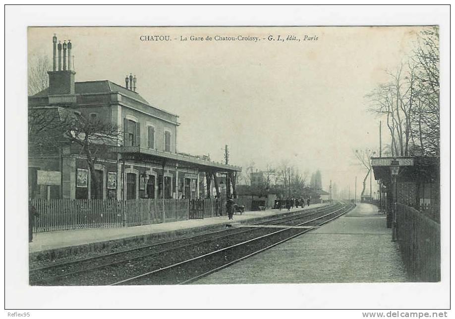 CHATOU - La Gare De Chatou Croissy - Chatou