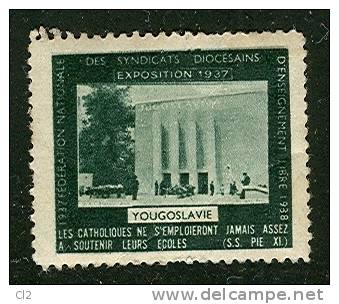 Fédération Nationale Des Syndicats Diocésains D'enseignement Libre - 1937-1938 - Sonstige & Ohne Zuordnung