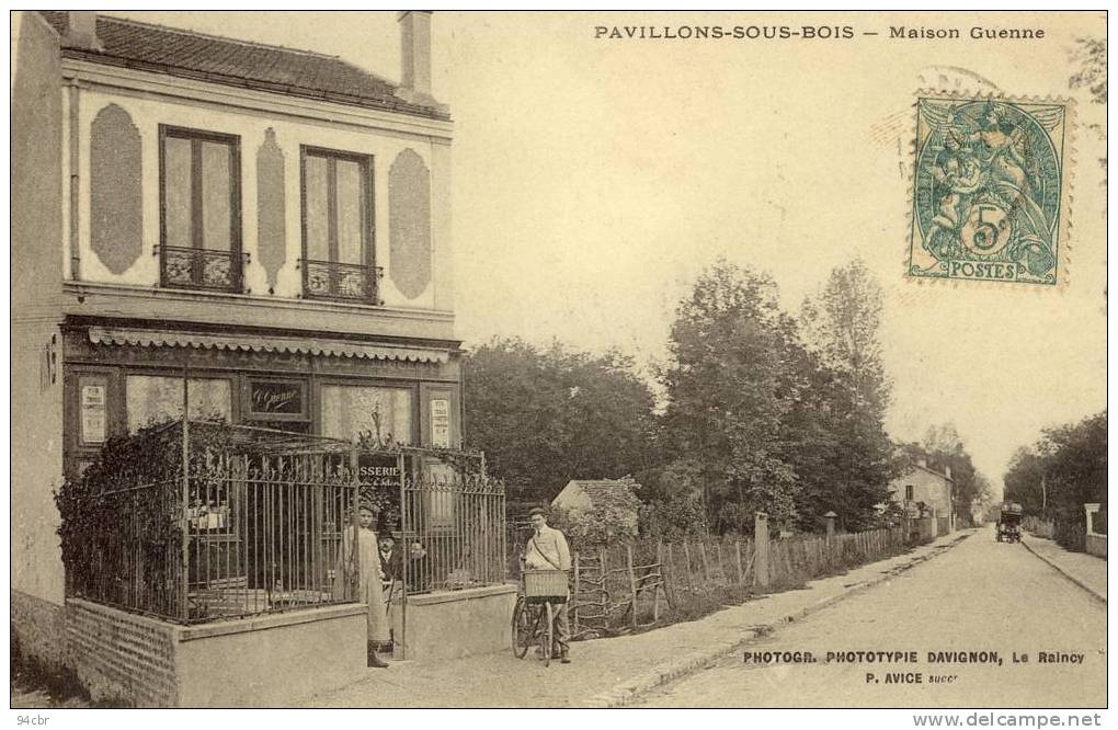 CPA (93) PAVILLONS SOUS BOIS  Maison Guenne - Les Pavillons Sous Bois