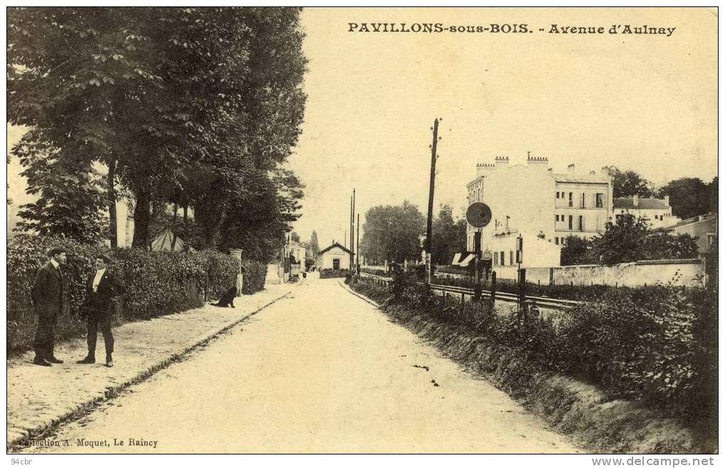 CPA (93) PAVILLONS SOUS BOIS   Avenue D Aulnay - Les Pavillons Sous Bois