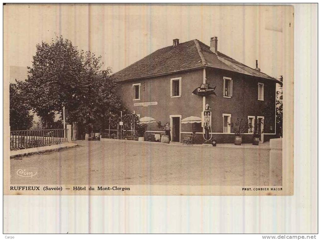 RUFFIEUX. - Hotel Du Mont-Clergon. - Ruffieux