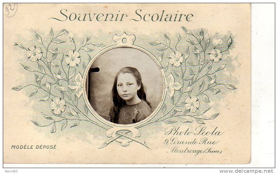 92 MONTROUGE Souvenir Scolaire Photo Scola - Montrouge