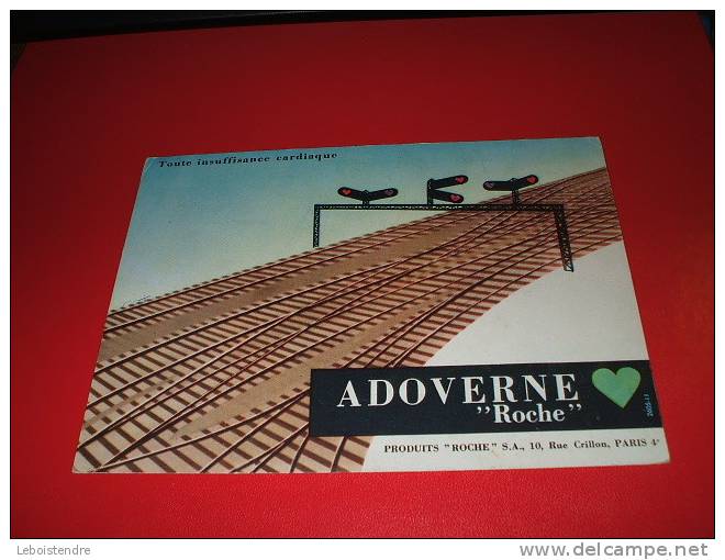 BUVARD : ADOVERNE  " ROCHE"    /TAILLE : 18CM X 13CM - Produits Pharmaceutiques