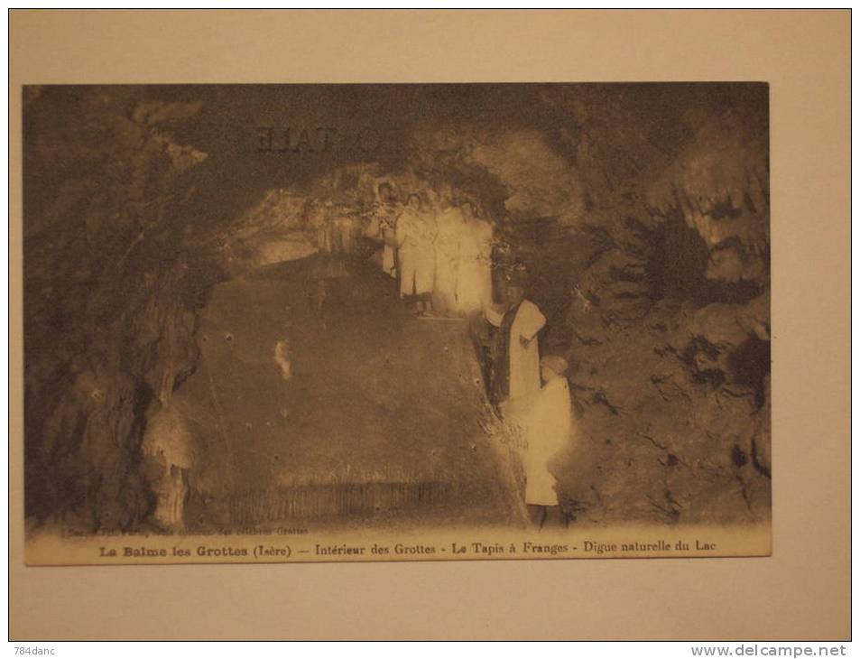 La Balme Les Grottes   Intérieur Des Grottes - Le Tapis à Franges - La Balme-les-Grottes