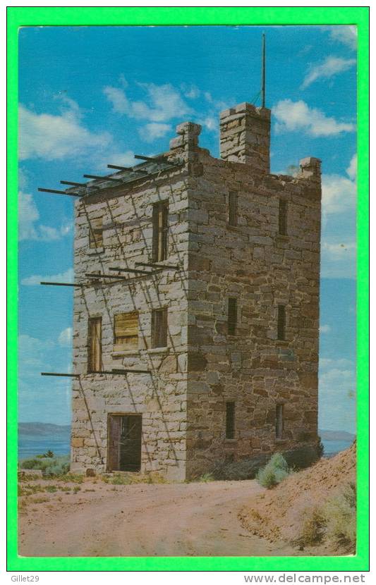 AUSTIN, NV - STOKES CASTLE BUILT IN 1897 - CARD TRAVEL IN 1974 - - Other & Unclassified