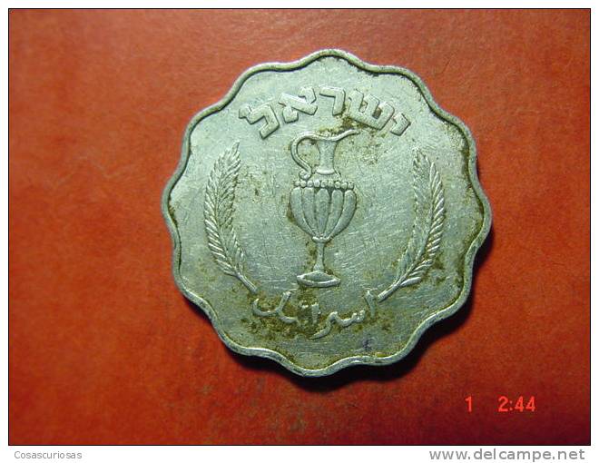 4433 ISRAEL  10  PRUTOT    AÑOS / YEARS   1952 VF- - Israël