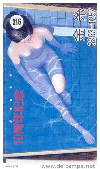 Télécarte Japan EROTIQUE (316)  Sexy Lingerie Femme - EROTIC Japan Phonecard - EROTIK - EROTIEK BATHCLOTHES BIKINI - Mode