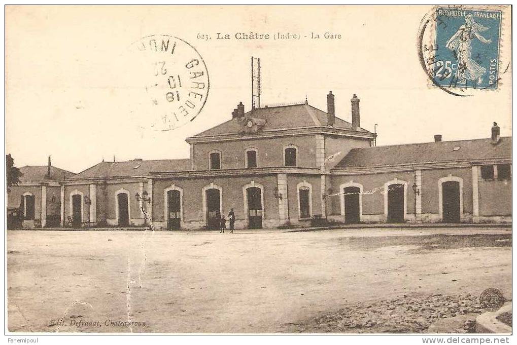 LA  CHÂTRE .  La Gare - La Chatre