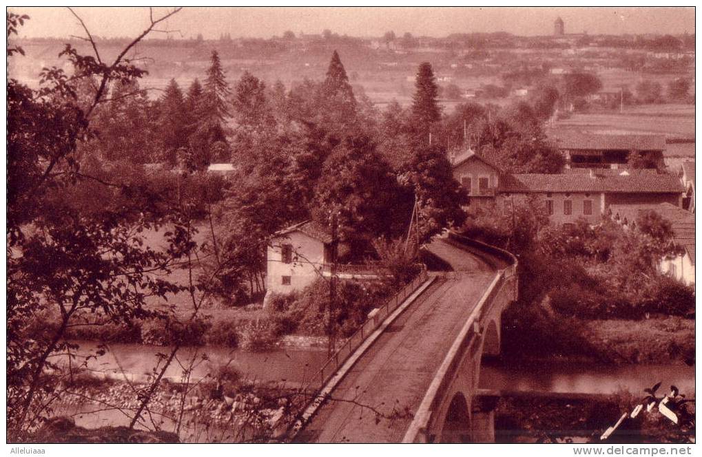 CPA Belle Carte Postale FRANCE St-Gaudens - Vu Du Calvaire De Miramont Et Pont Sur La Garonne - TBE - Saint Gaudens