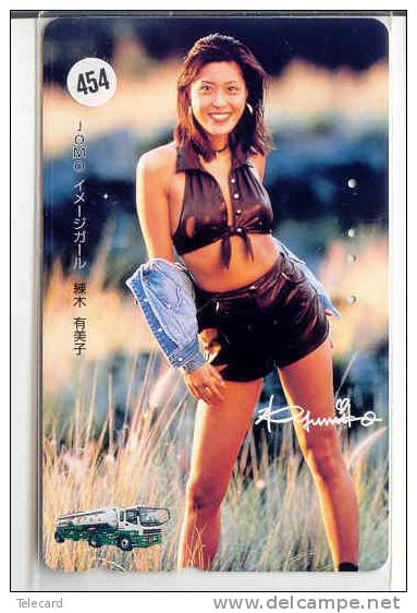 Telefonkarte Télécarte Japon EROTIQUE (454)  Sexy Femme - EROTIC  Phonecard - EROTIK - EROTIEK - BATHCLOTHES - Fashion