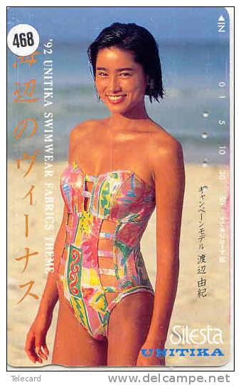 Télécarte Japan EROTIQUE (468) Sexy Lingerie Femme  EROTIC Japan Phonecard - EROTIK - EROTIEK  BIKINI BATHCLOTHES - Mode