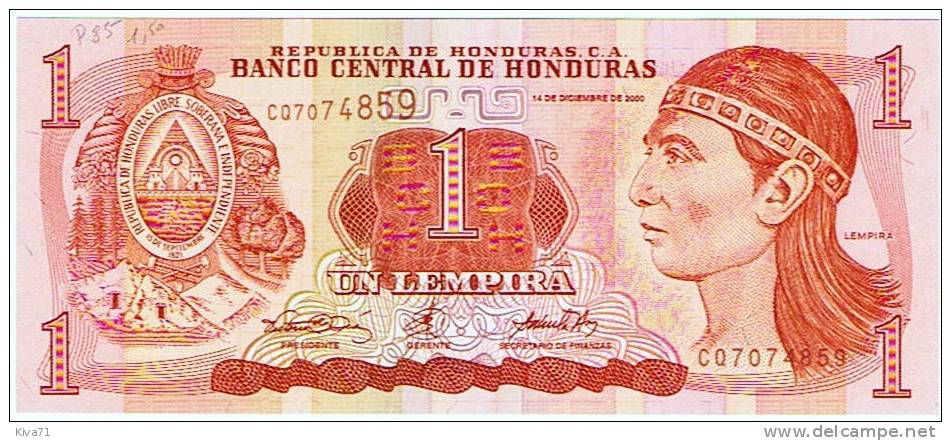 1 LAMPIRA  "HONDURAS"  14 Décembre2000   P85    UNC  Ble 37 - Honduras
