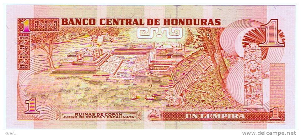 1 LAMPIRA  "HONDURAS"  14 Décembre2000   P85    UNC  Ble 37 - Honduras