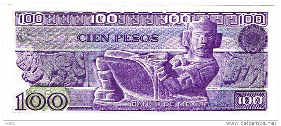 100 PESOS  "MEXIQUE"    UNC   Ble 51 - Mexico