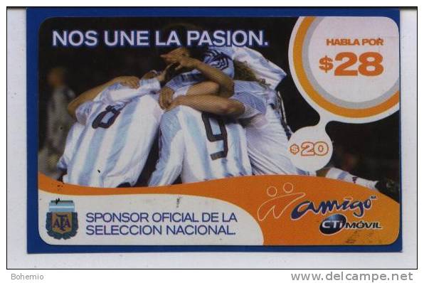 Argentina, CTI -Nos Une La Pasion $28- - Argentinië