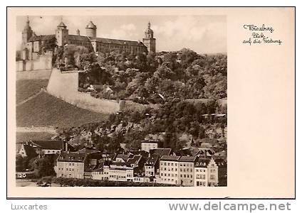 WÜRZBURG . BLICK AUF DIE FESTUNG. - Wuerzburg