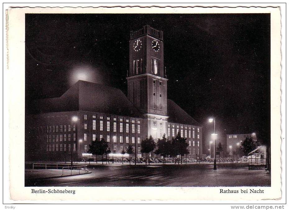 PGL - 0580 DEUTSCHLAND BERLIN SCHONEBERG 1955 - Schoeneberg