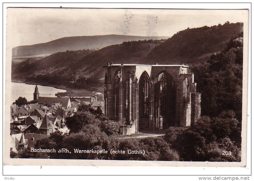 PGL - 0624 DEUTSCHLAND BACHARACH WERNERKAPELLE 1933 - Bacharach