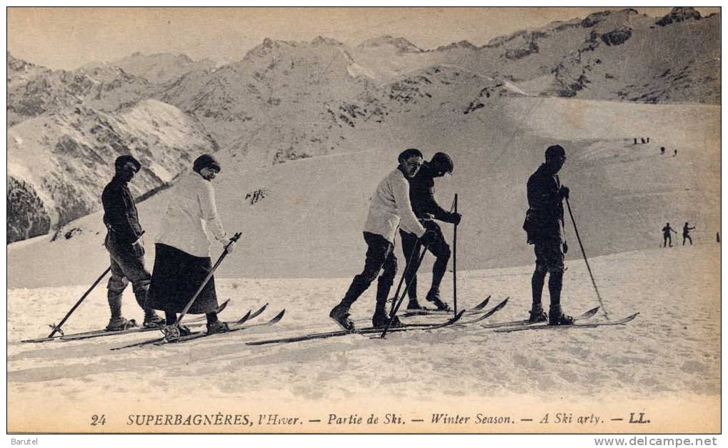 SUPERBAGNIERES - L´Hiver. Partie De Ski - Superbagneres