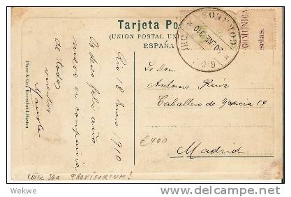 Sro003/  - SPANIEN - RIO DE ORO - Markenmangel Prov. Zettelfrankatur 1910, Edifil 56 A - Rio De Oro