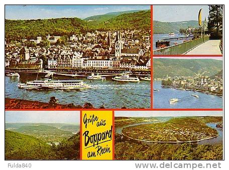 CPM.   BOPPARD Am Rhein. - Boppard