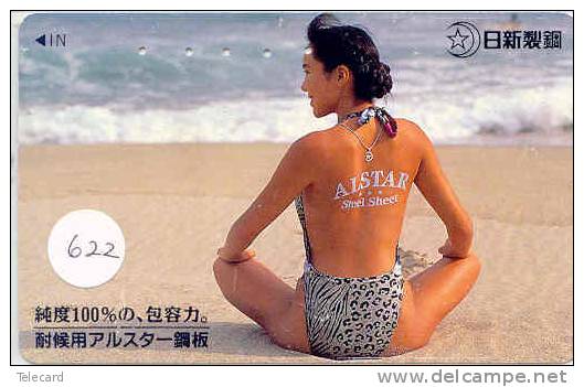 Télécarte Japan EROTIQUE (622) Sexy Lingerie Femme * EROTIC Japan Phonecard  EROTIK - EROTIEK  BIKINI -BATHCLOTHES - Fashion